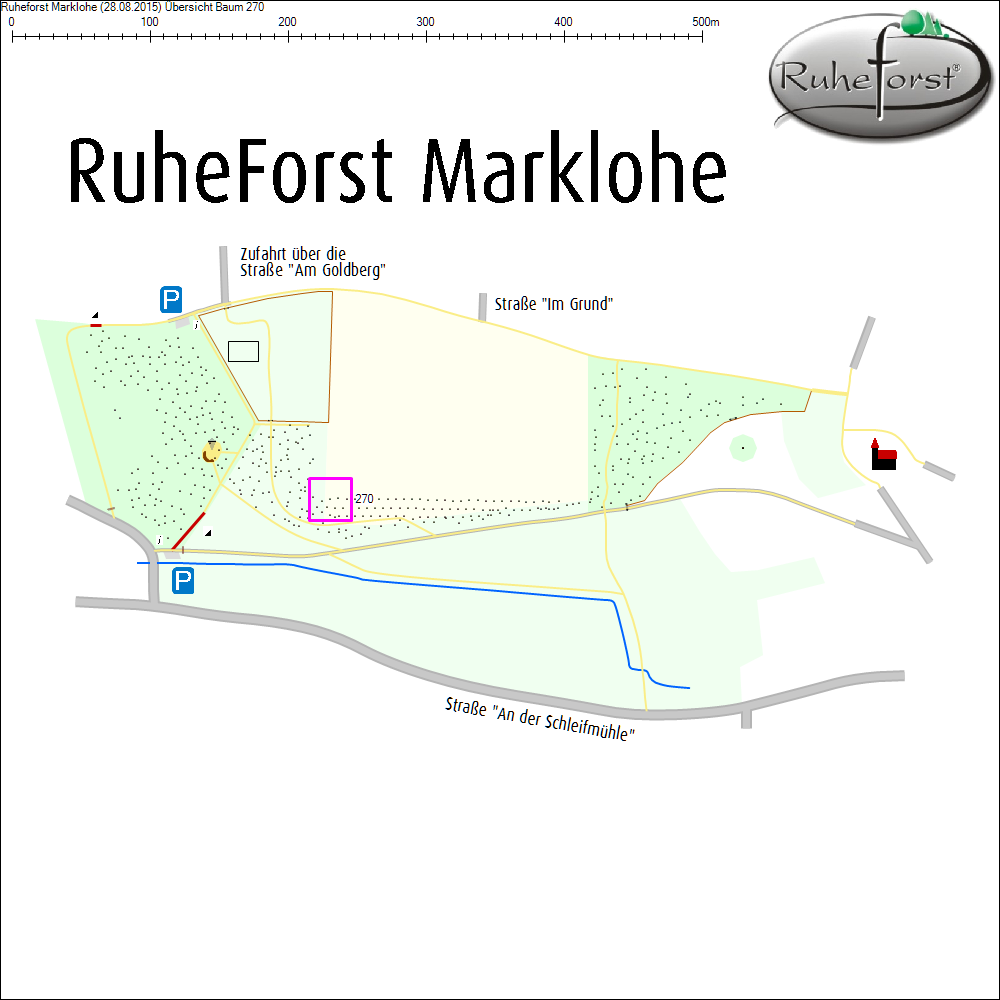 &Uuml;bersichtskarte zu Baum 270