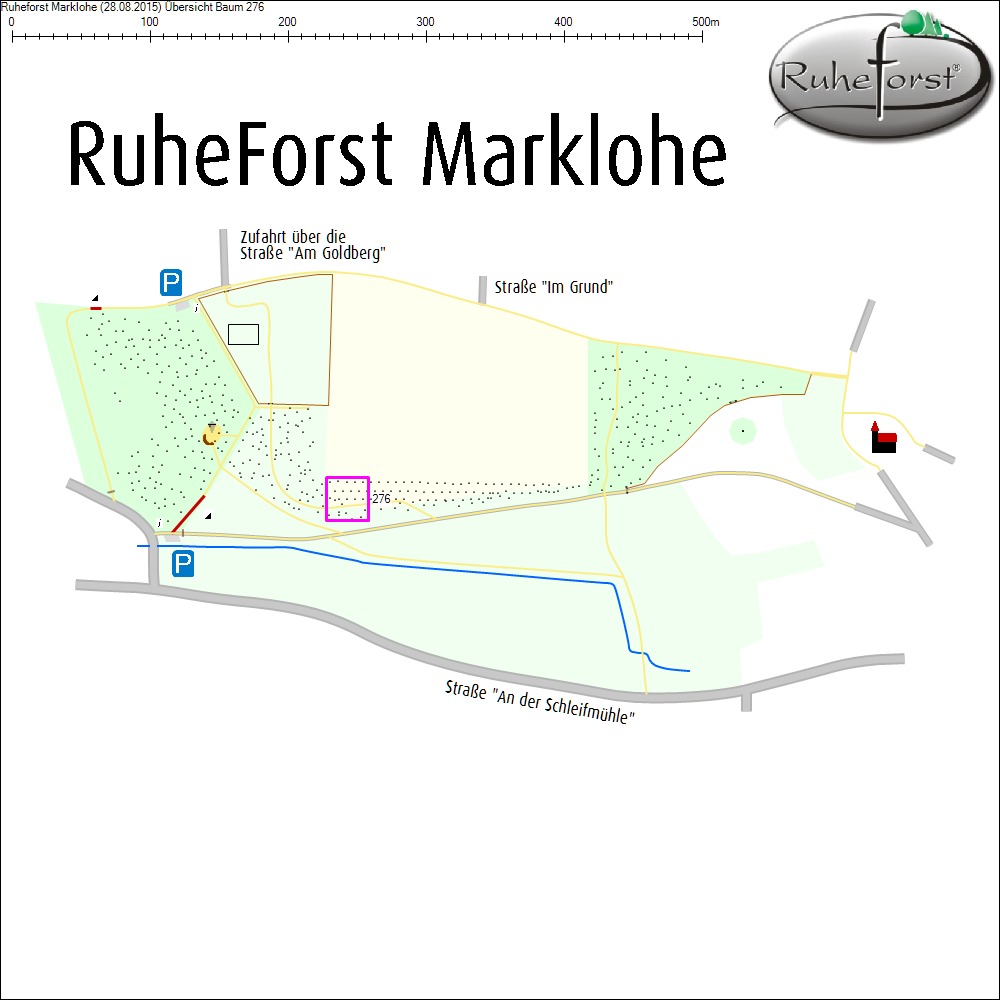 &Uuml;bersichtskarte zu Baum 276