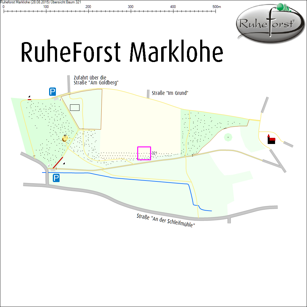 &Uuml;bersichtskarte zu Baum 321
