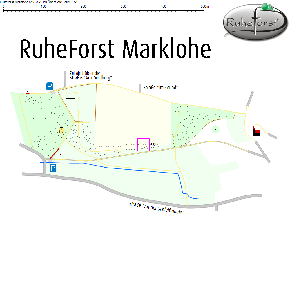 &Uuml;bersichtskarte zu Baum 332