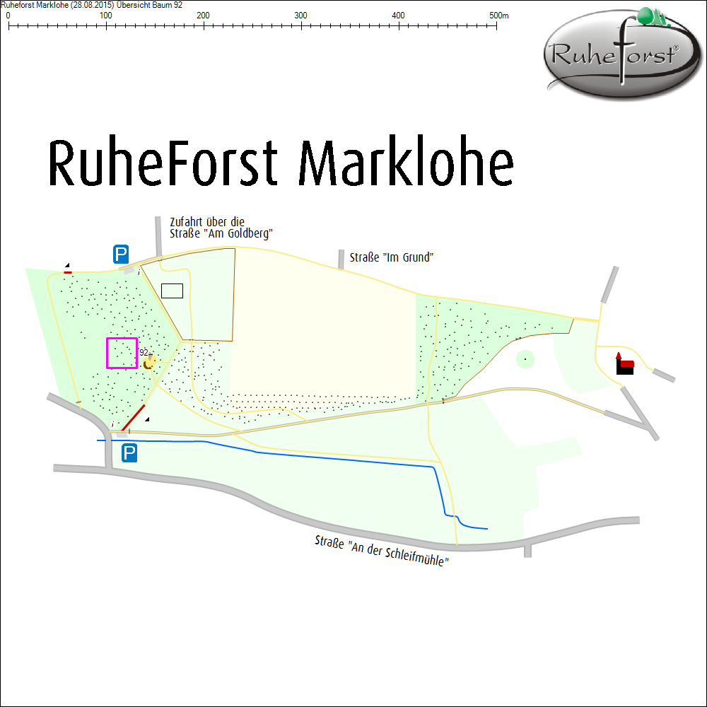 &Uuml;bersichtskarte zu Baum 92